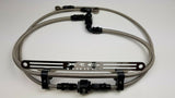 Braided Oil Feed Bracket for Ford Barra